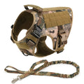 2-Piece Big Dog Harness & Lead Set – Heavy Duty Tactical No Pull